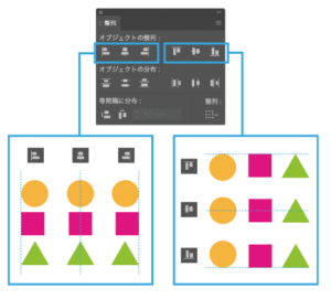イラレの使い方 ずれることなく揃える整列の使い方 Dog Ear Design Blog