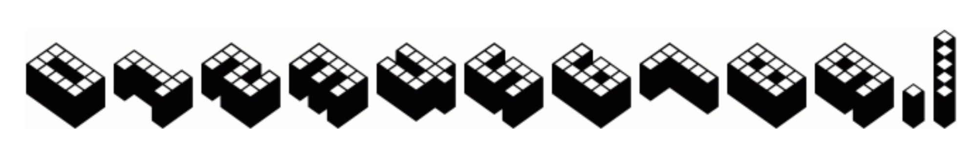 Cubicle Font