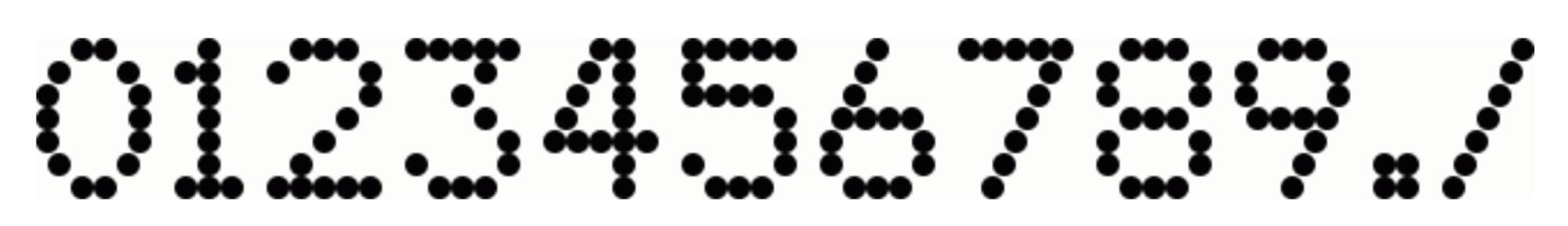 1979 Dot Matrix Regular Font